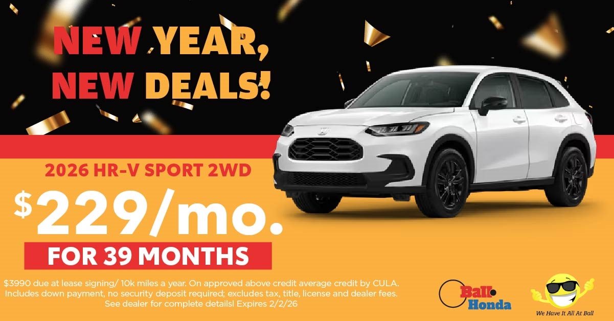 New 2026 HR-V SPORT 2WD