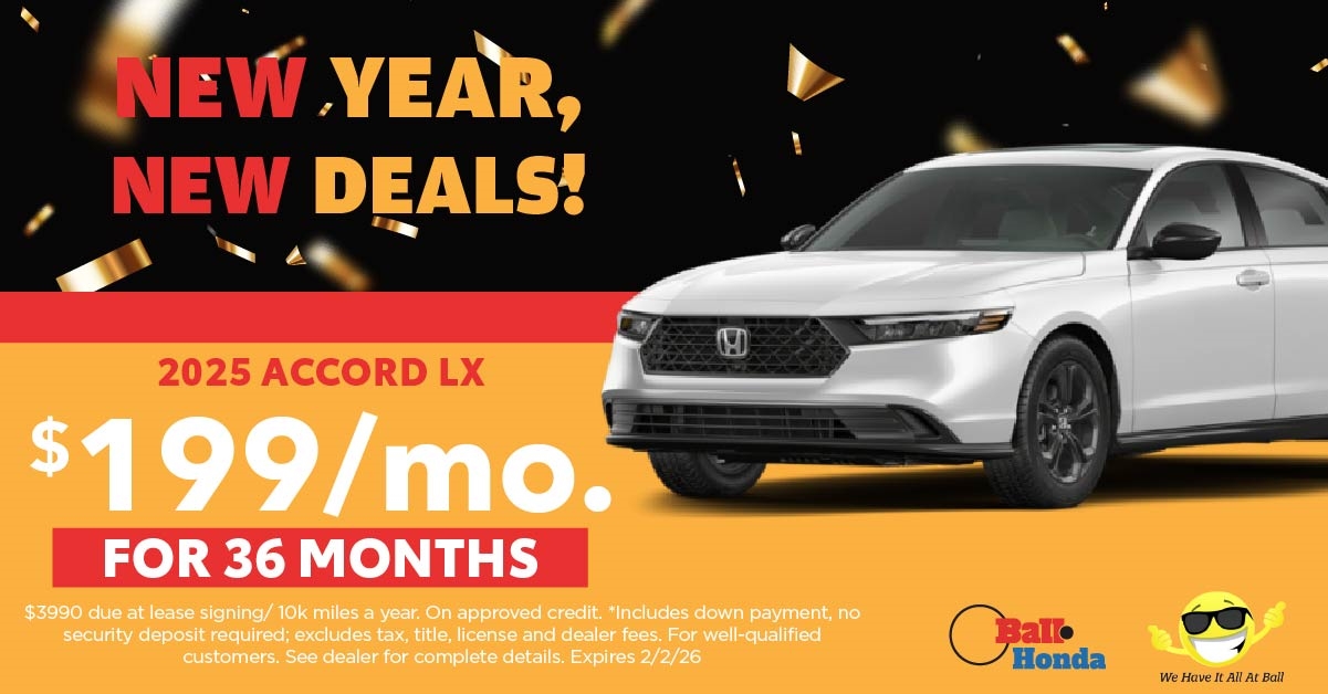 New 2025 ACCORD LX