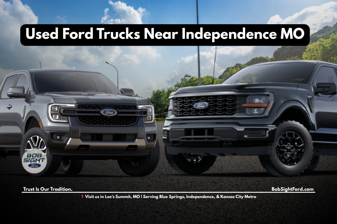 Used Ford trucks near Independence Missouri at Bob Sight Ford serving the Kansas City Metro