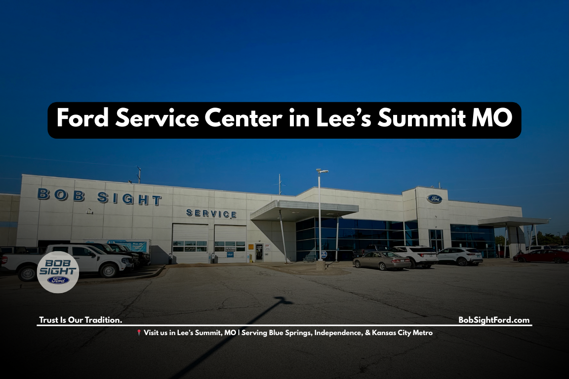 Ford service center in Lee’s Summit Missouri at Bob Sight Ford serving the Kansas City Metro