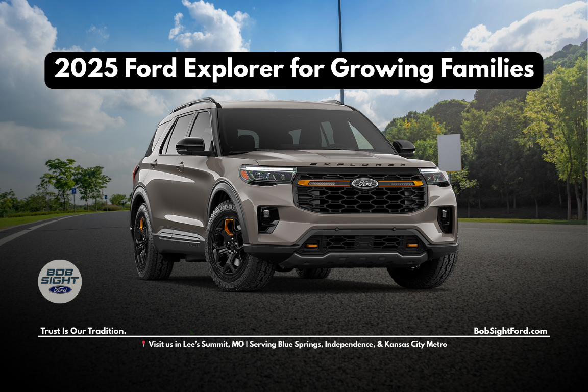 2025 Ford Explorer for sale in Lee’s Summit Missouri at Bob Sight Ford serving Kansas City Metro families