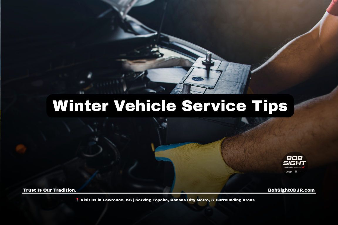 Winter vehicle service in Lawrence KS at Bob Sight CDJR serving Douglas County and northeast Kansas drivers