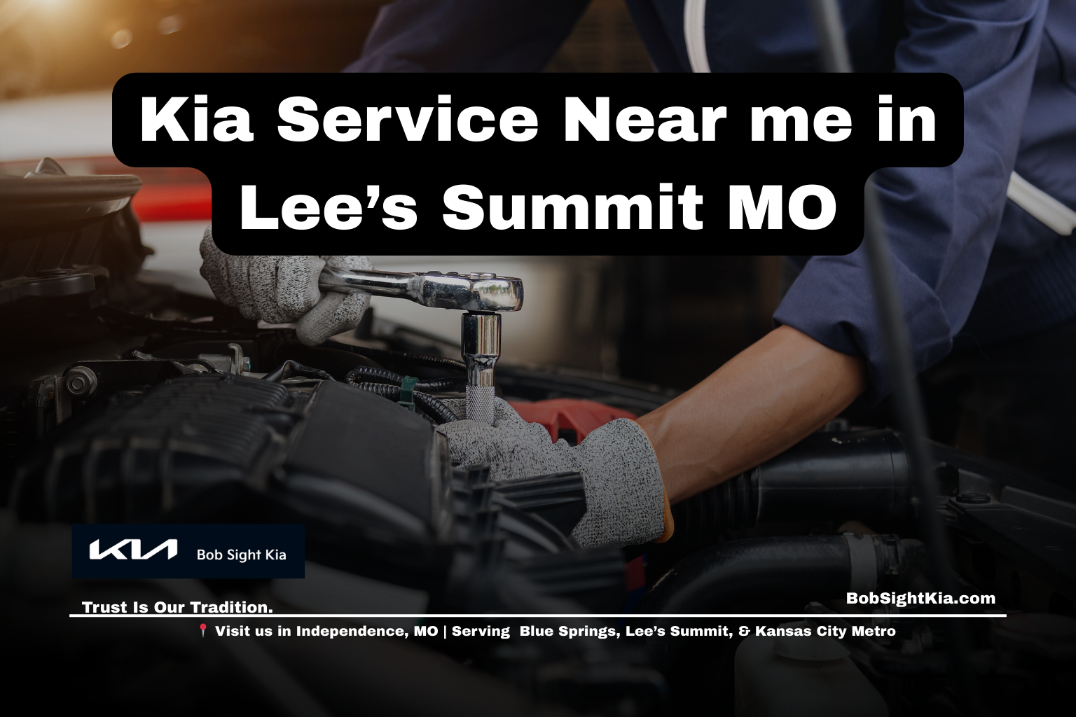 Kia service near Lee’s Summit MO at Bob Sight Kia in Independence Missouri serving the Kansas City Metro