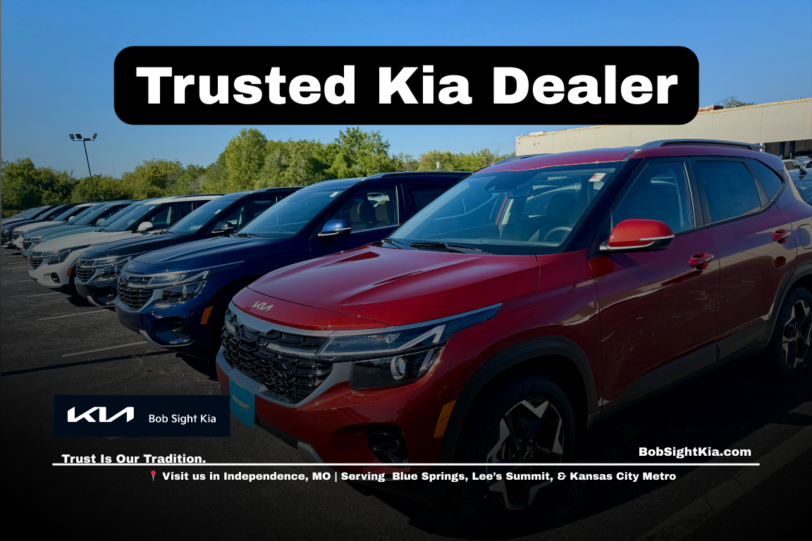 Trusted Kia dealership at Bob Sight Kia in Independence Missouri serving the Kansas City Metro