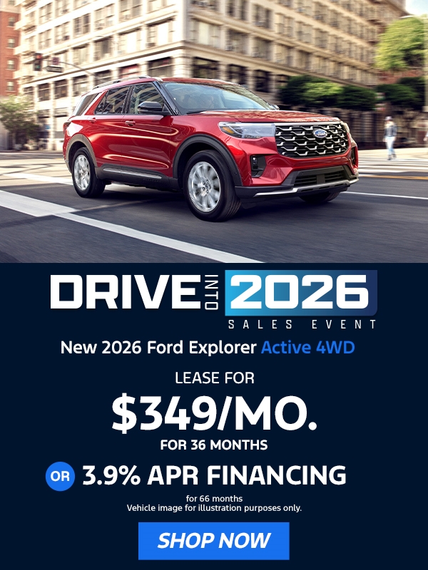 Ford Explorer Active 4WD Jan Offer