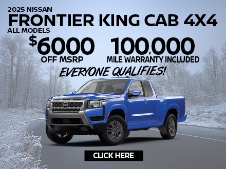 2025 Nissan FRONTIER 4X4 All Models