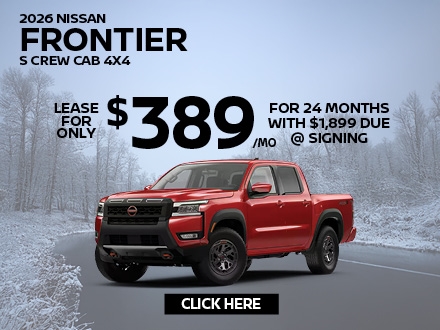 2026 Nissan Frontier S 4x4 Crew Cab