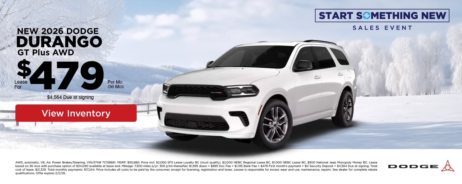 2026 Dodge Durango