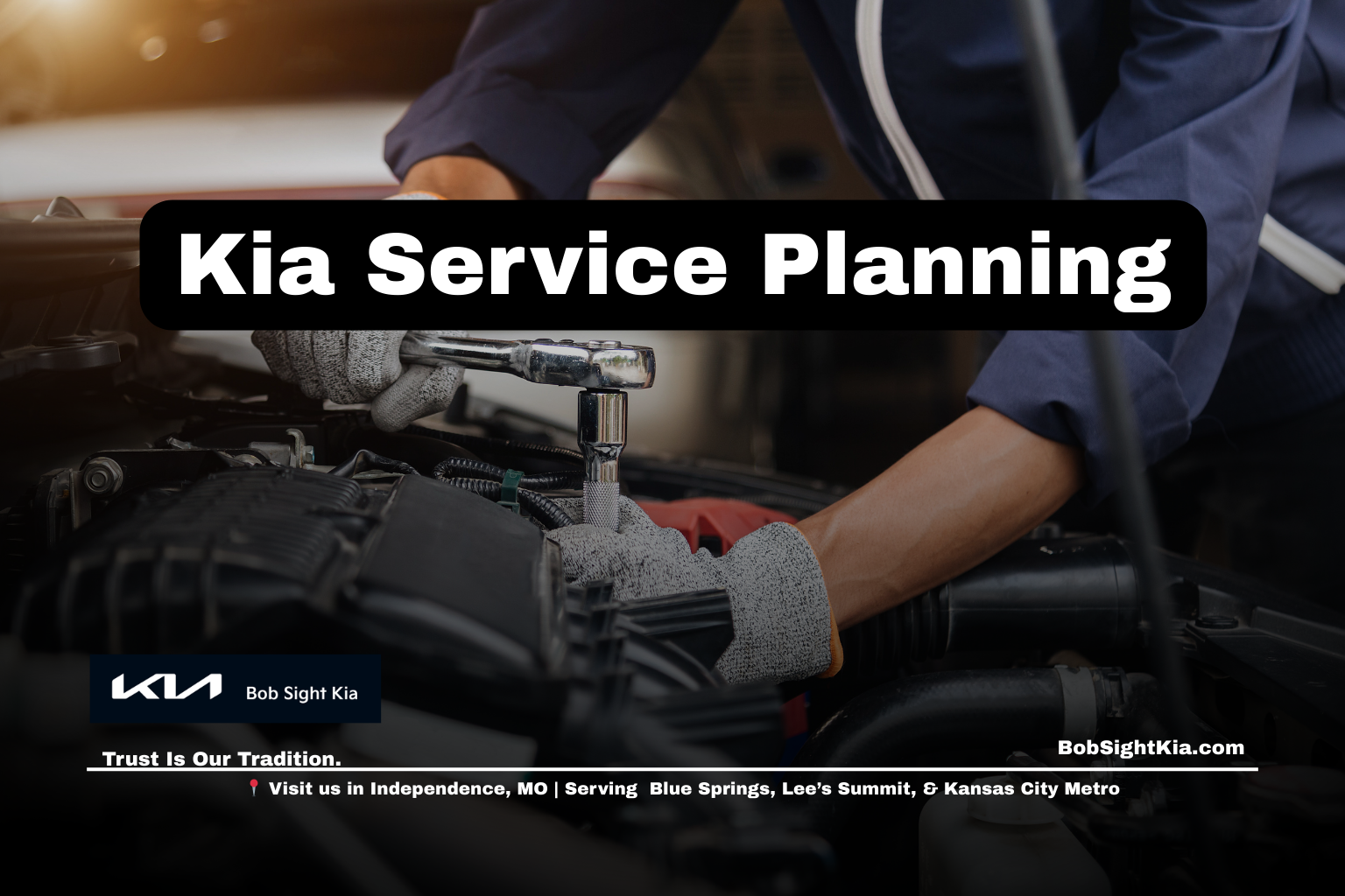 Kia service specials and maintenance planning at Bob Sight Kia in Independence Missouri serving Kansas City Metro drivers