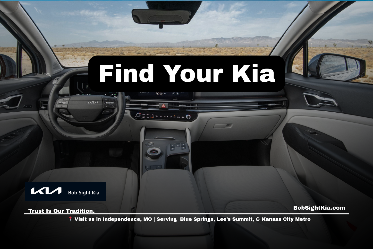 Kia vehicles for sale at Bob Sight Kia in Independence Missouri serving Kansas City Metro drivers
