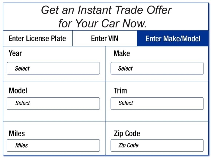 Trade-In Valuation Example