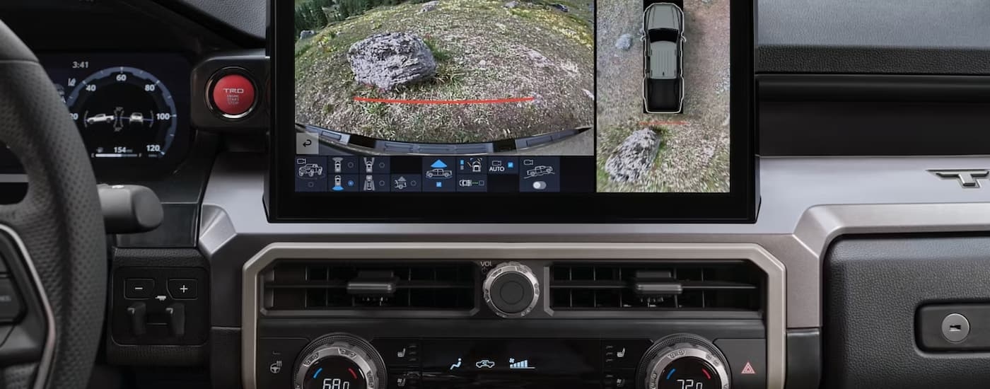 Rearview camera in a 2026 Toyota Tacoma