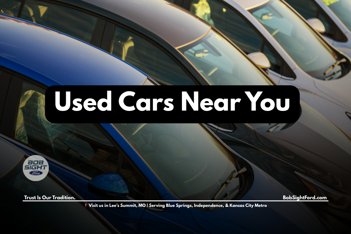 Used cars for sale in Lee’s Summit MO at Bob Sight Ford serving Kansas City Metro drivers