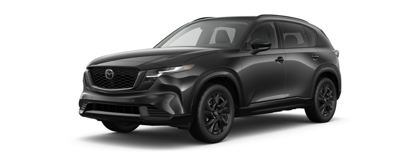 Black 2026 Mazda CX-5 angled left