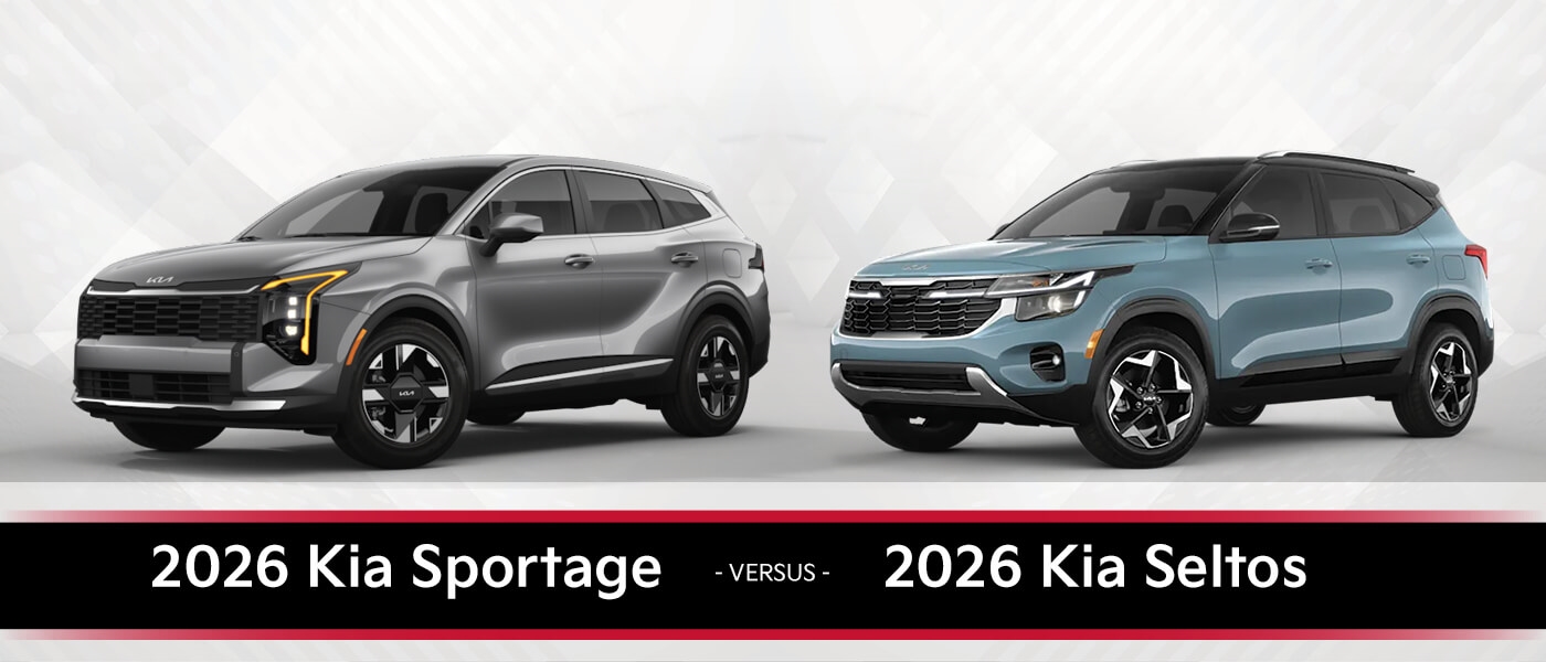 2026 KIA Sportage vs. Seltos
