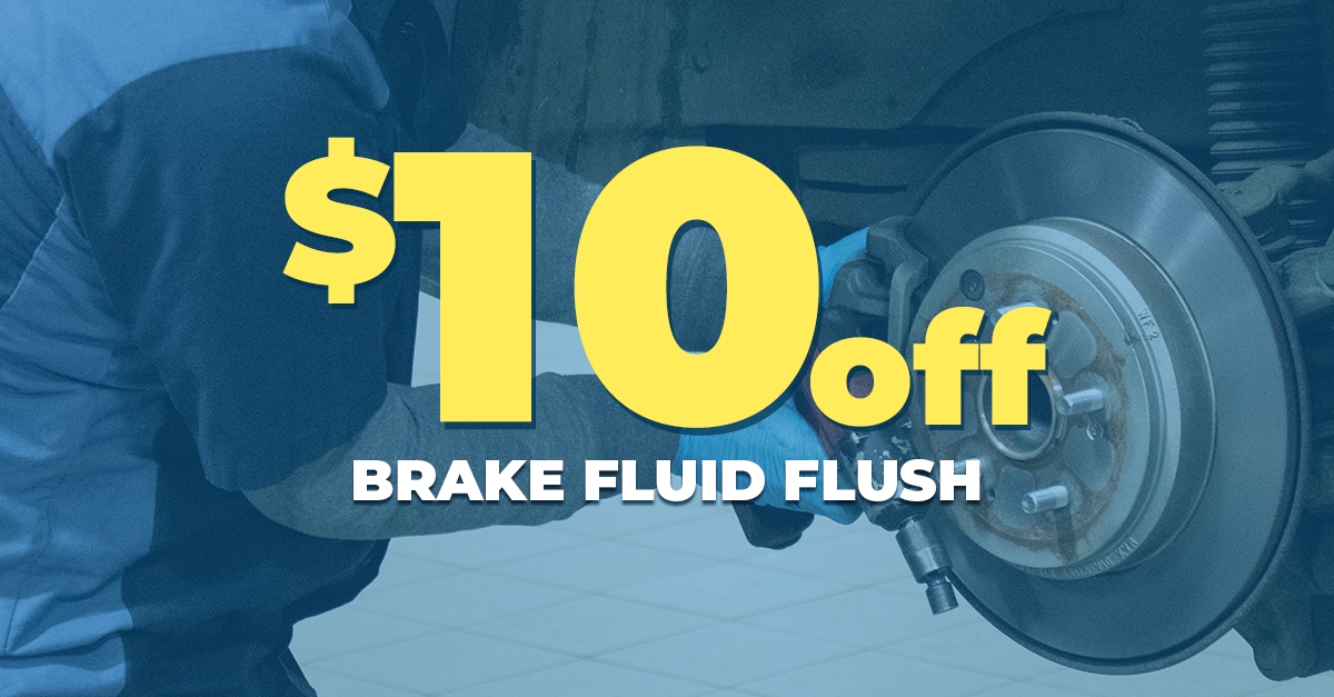 $10 Off Brake Fluid Flush