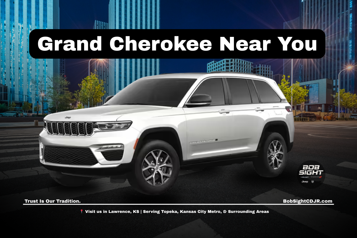 Jeep Grand Cherokee for sale near Topeka Kansas serving Baldwin City Gardner and the Kansas City Metro at Bob Sight CDJR
