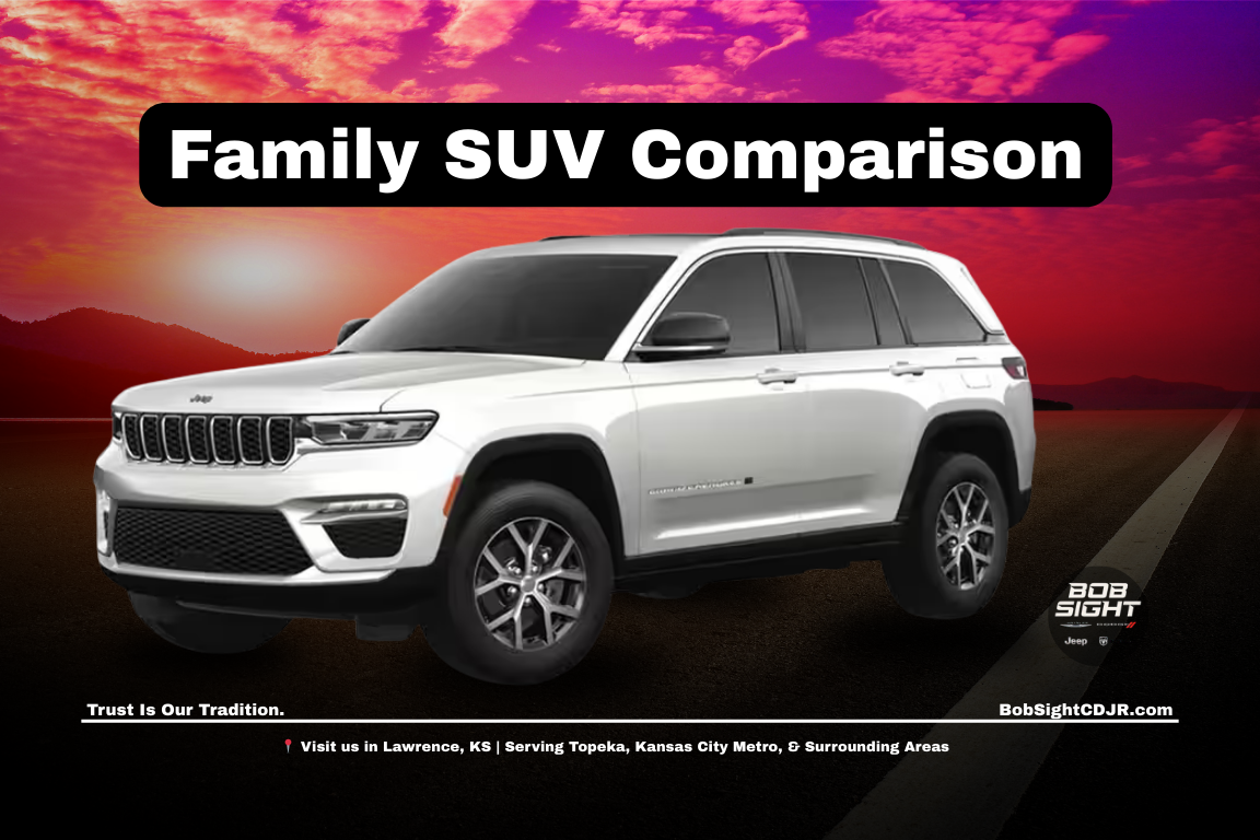 Nissan Pathfinder vs Jeep Grand Cherokee comparison for Kansas families near Lawrence and the Kansas City Metro