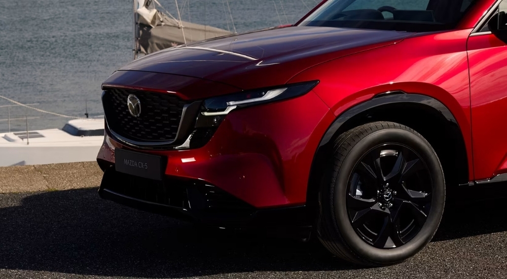 Front of a red 2026 Mazda CX-5