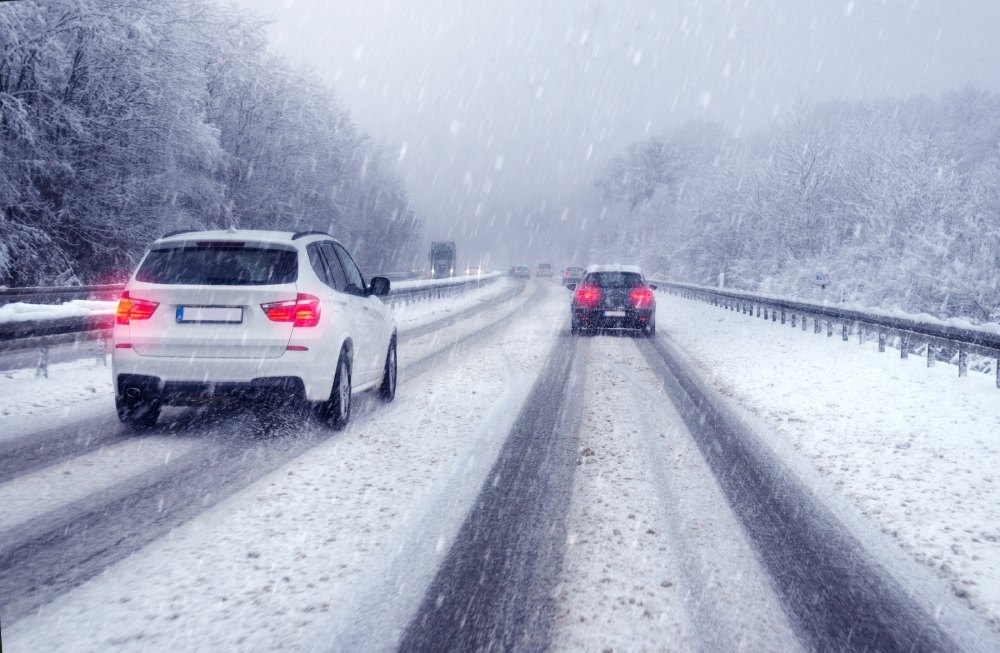 Safe winter driving conditions