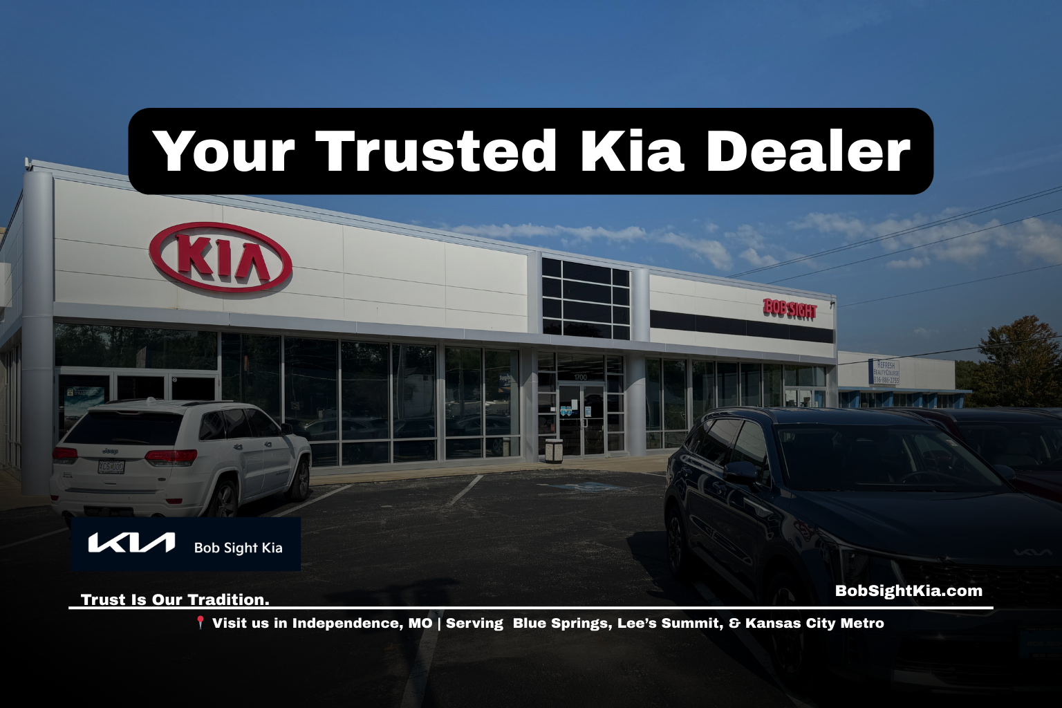 Bob Sight Kia in Independence Missouri serving Kansas City Metro drivers as a trusted Kia dealership