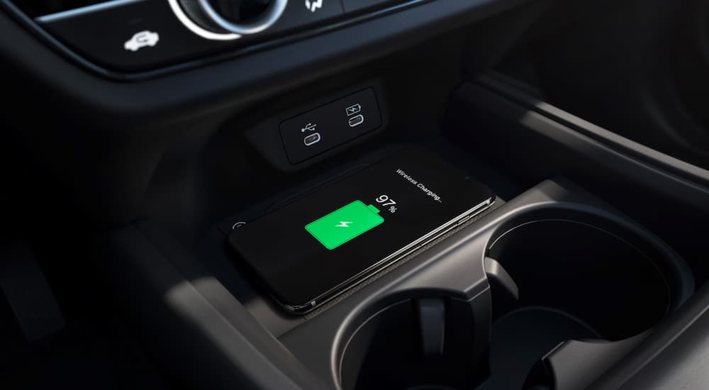 Center console in a 2026 Honda HR-V