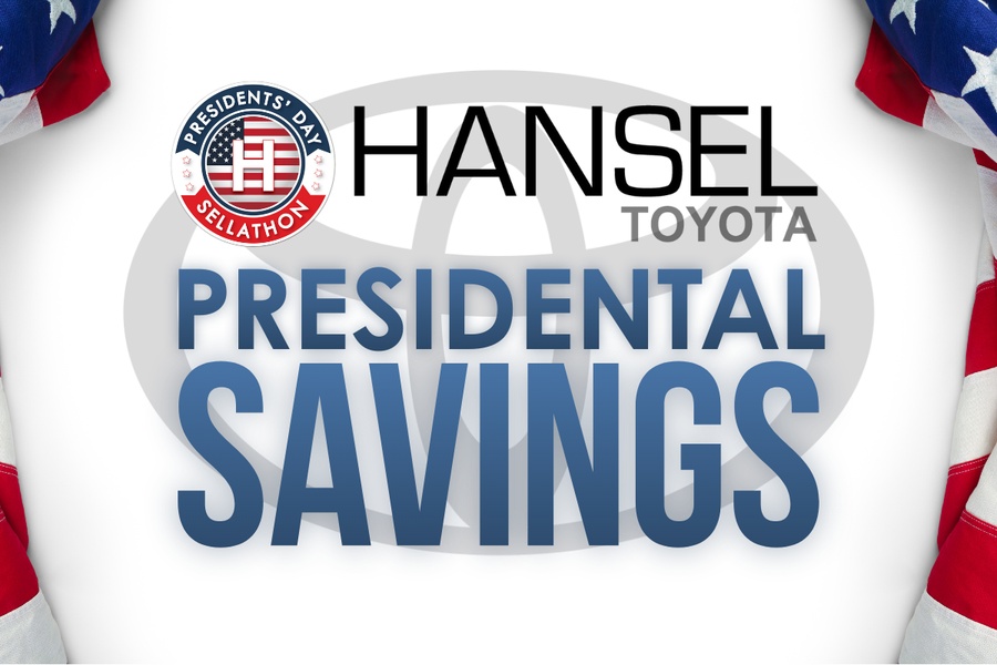 Hansel Toyota Presidents Day Specials
