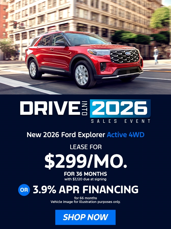 Ford Explorer Active 4WD Jan Offer