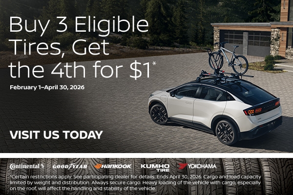 Buy 3 Eligible Tires,