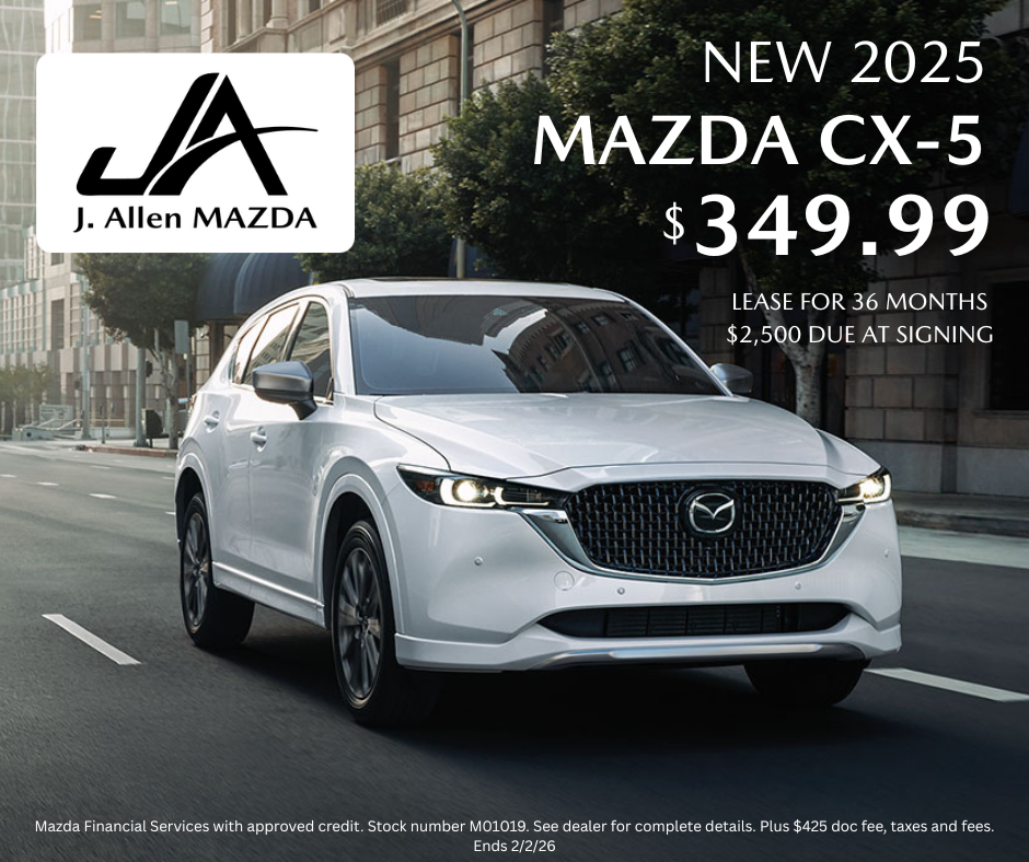 New Mazda CX-5 Lease Special