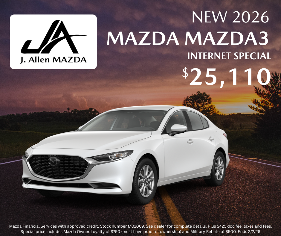 New Mazda3 price Special