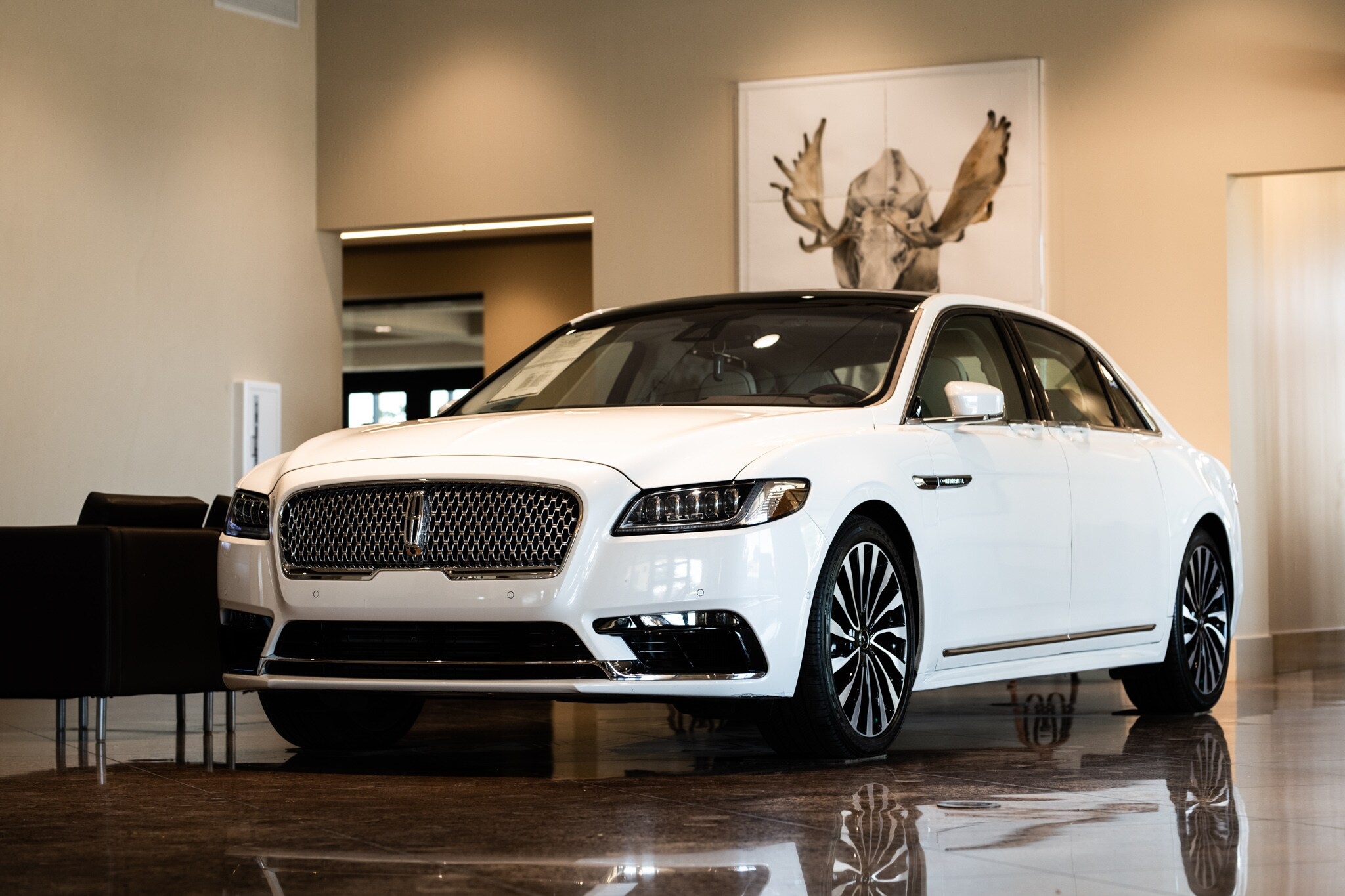 Sewell Lincoln showroom