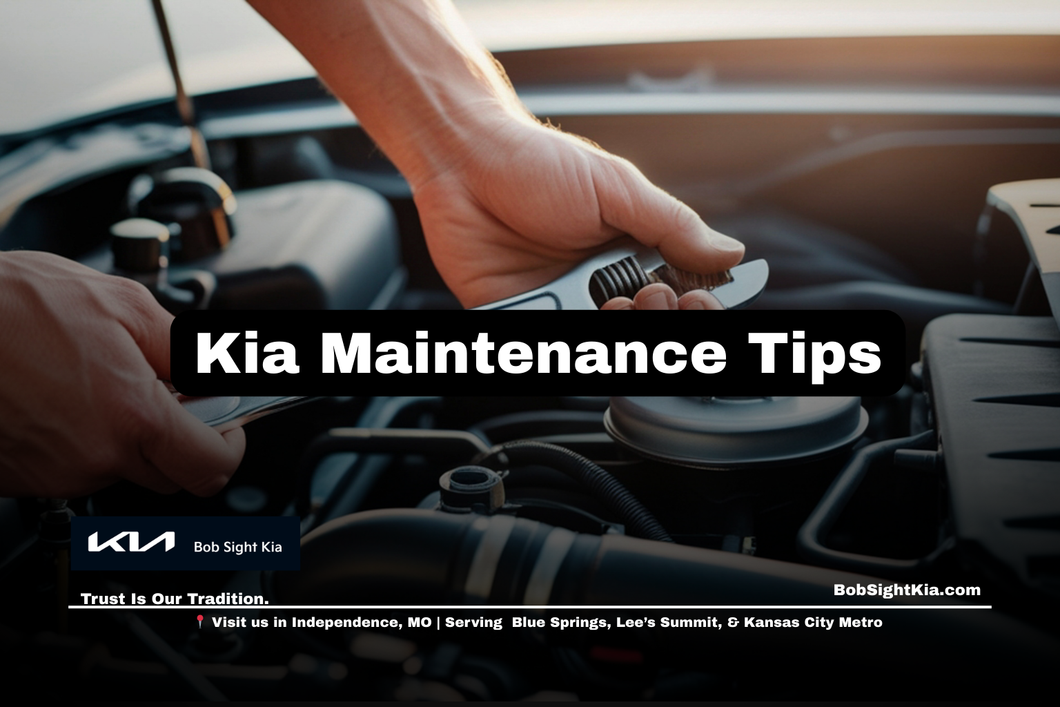 Kia maintenance tips for Kansas City Metro weather conditions at Bob Sight Kia in Independence Missouri