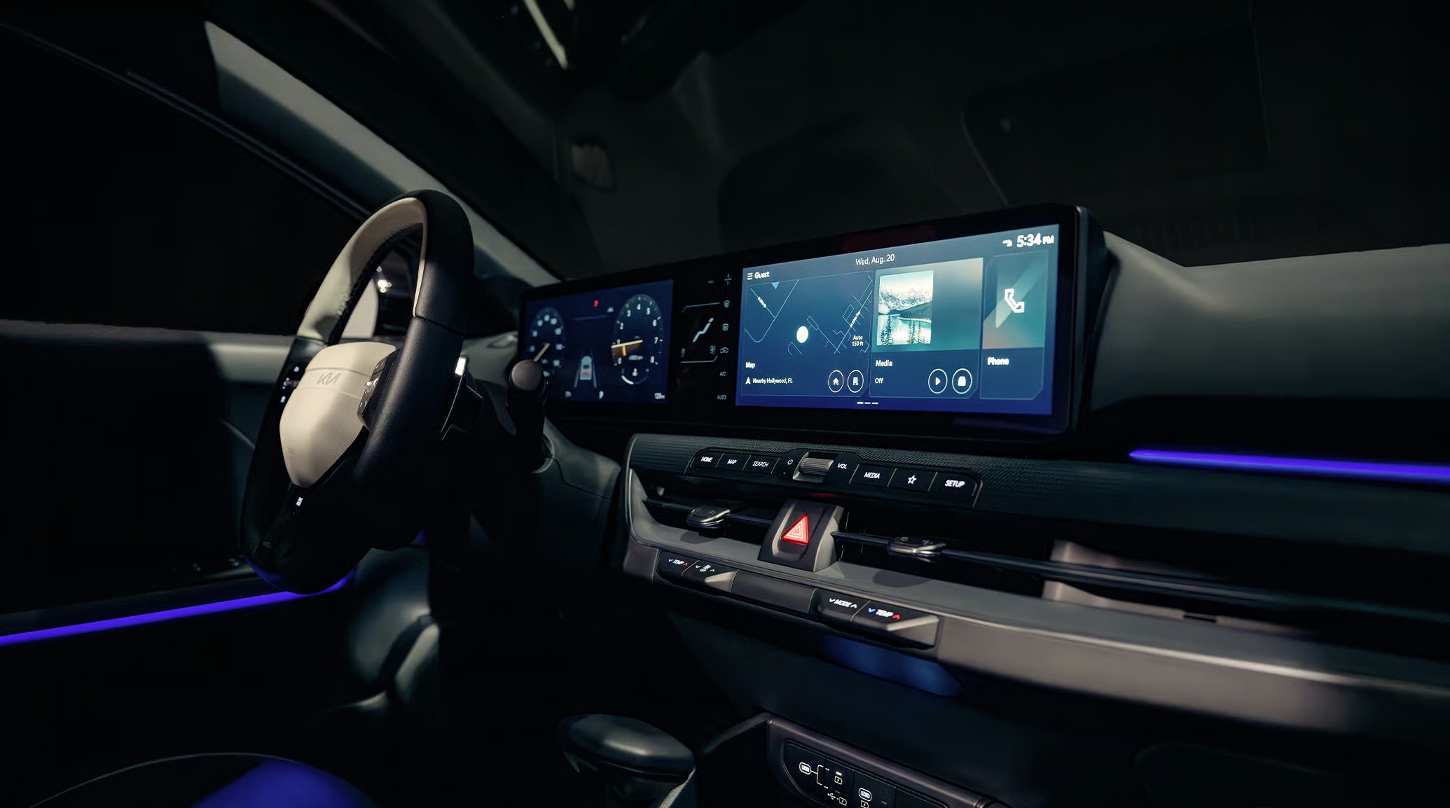 2027 Kia Telluride interior with relaxation seats