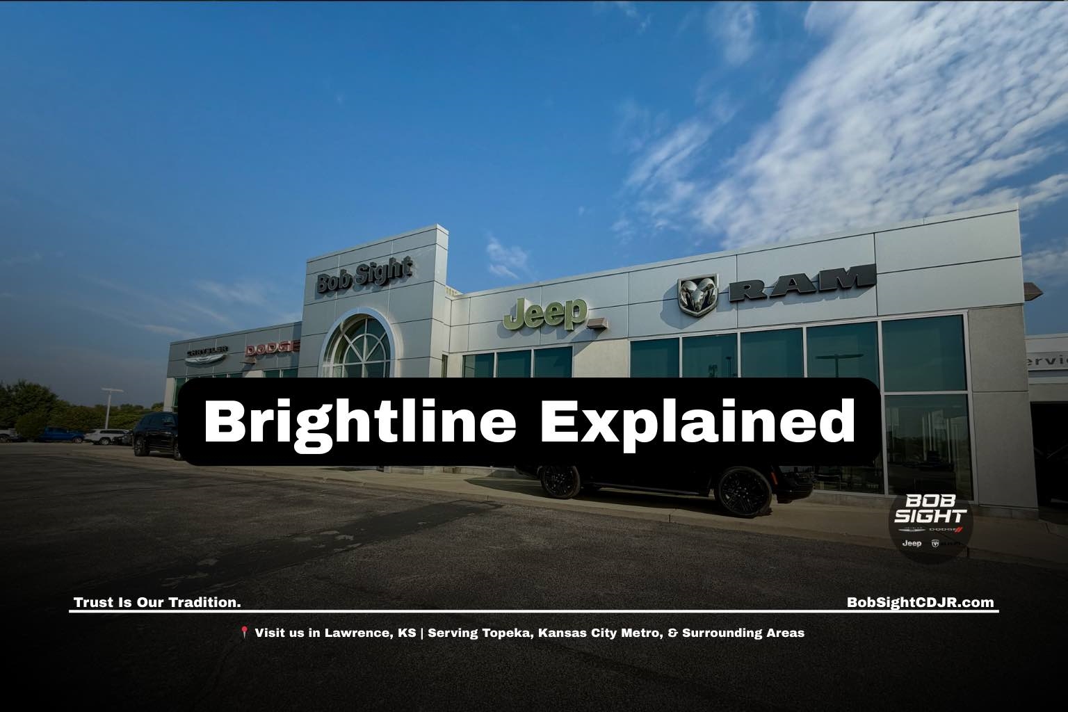 Brightline Vehicle Service Contracts explained for Lawrence Kansas drivers at Bob Sight CDJR