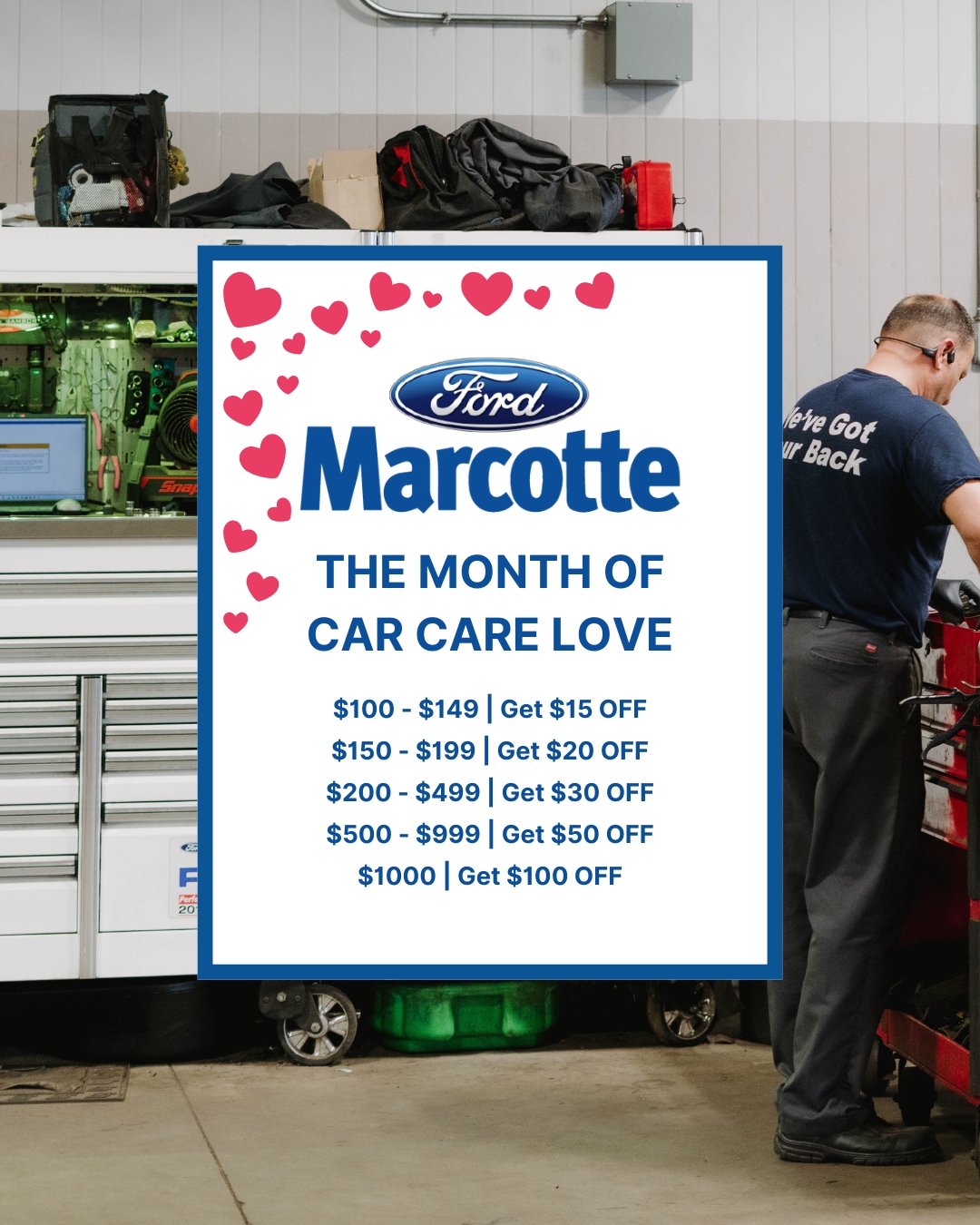 The Month of Car Care Love