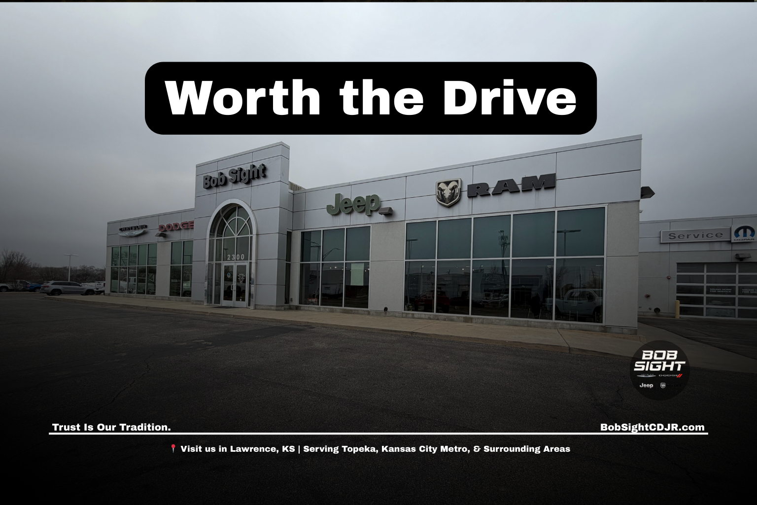 Ottawa Kansas drivers choosing to shop at Bob Sight CDJR in Lawrence KS