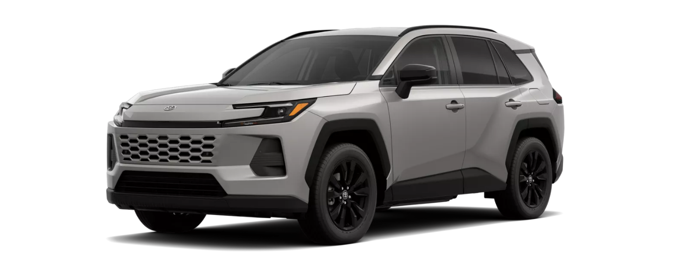 Grey 2026 Toyota RAV4 angled left