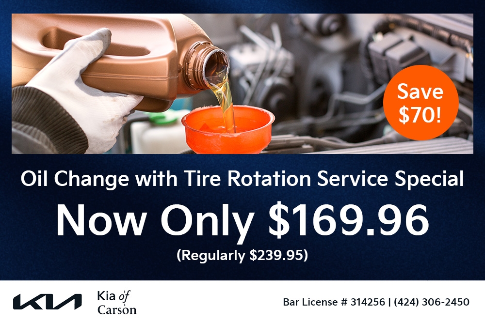 OIl Change with Tire Rotation