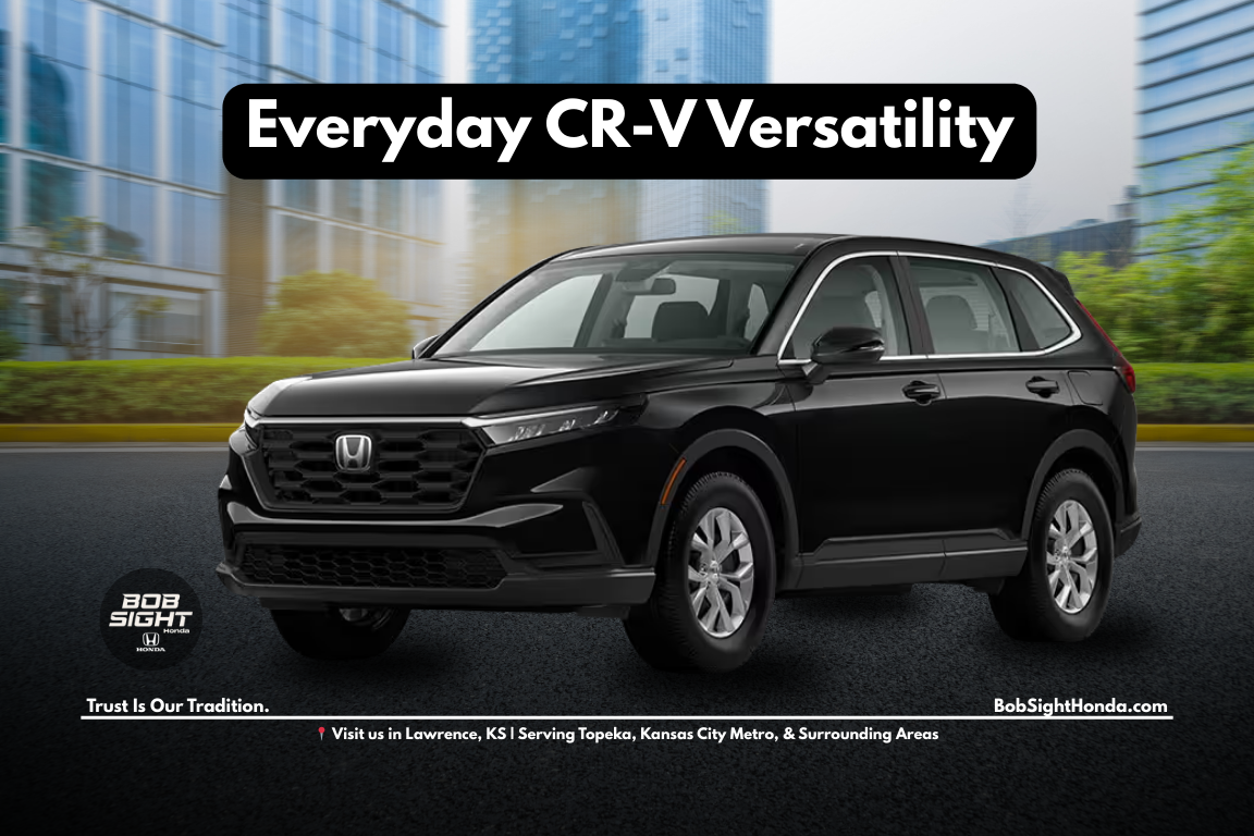 Honda CR-V for sale in Lawrence Kansas at Bob Sight Honda serving Douglas County and Kansas City Metro drivers