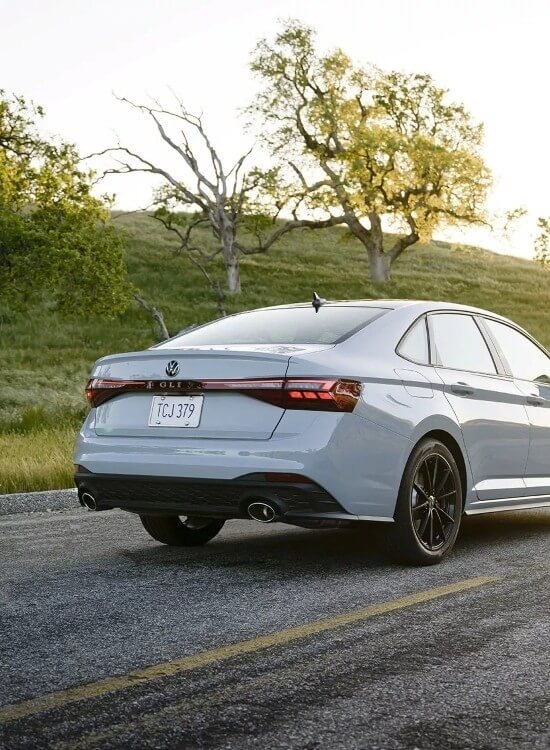 2025 Volkswagen Jetta GLI rear performance driving