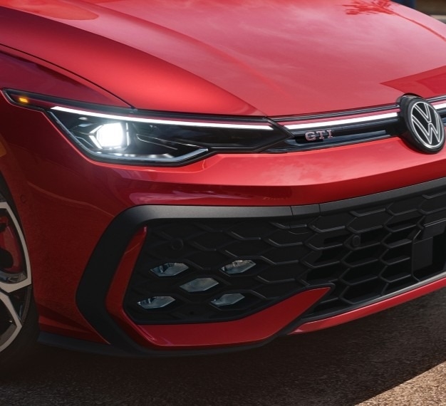 2025 Volkswagen Golf GTI front performance design