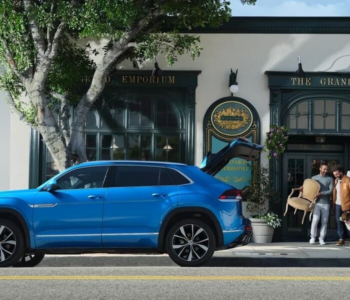 2025 Volkswagen Atlas Cross Sport interior and exterior design