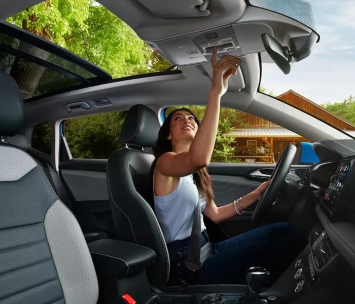 2025 Volkswagen Taos advanced technology and panoramic sunroof