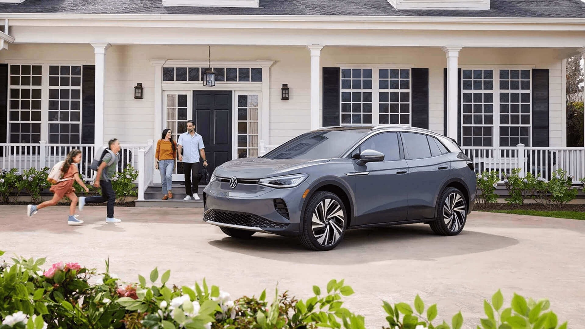 Volkswagen ID.4 driving