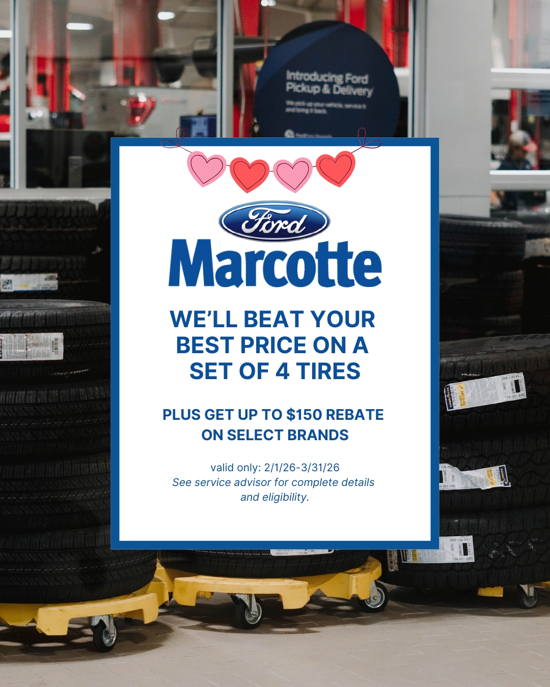 On a Set of Four Tires, PLUS