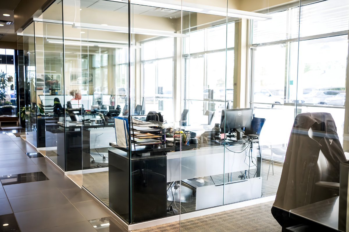 Acura of Baton Rouge service team support area