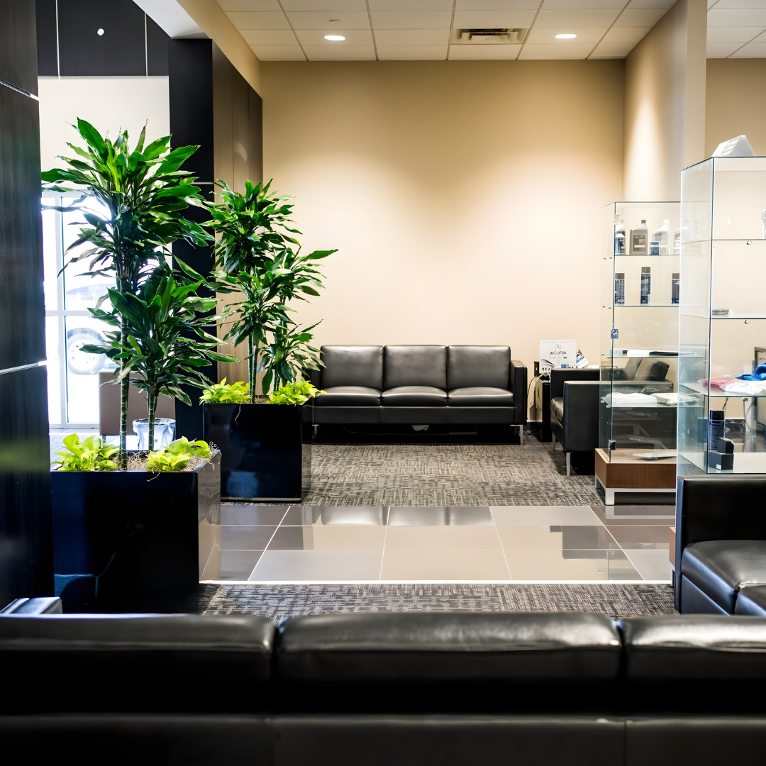 Acura customer lounge in Baton Rouge Louisiana