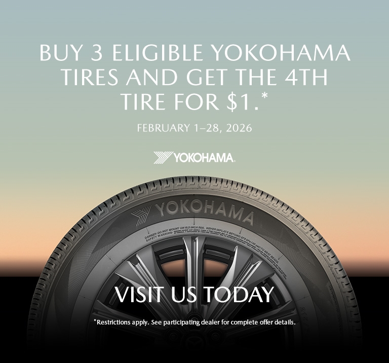 Buy 3 Yokohama Tires get the