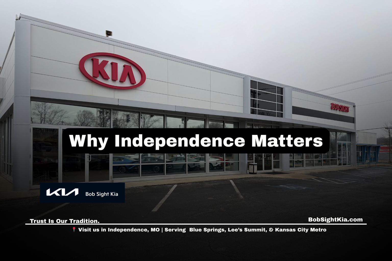 Kia dealership near me for Jackson County drivers in Independence Missouri at Bob Sight Kia